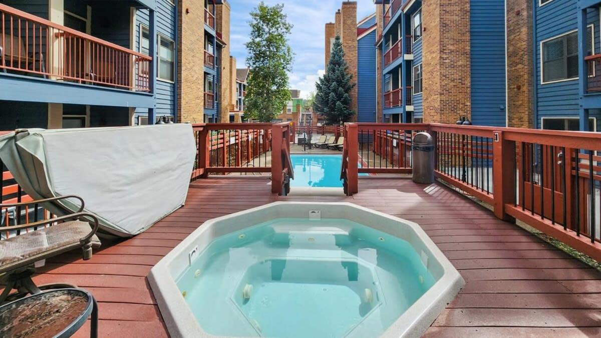 Cozy Studio With Shared Pool -3 Min To Ski Lift Breckenridge Exterior foto